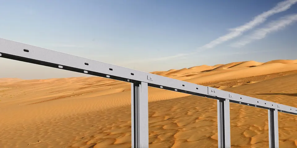 Recommended solution to avoid sand accumulation